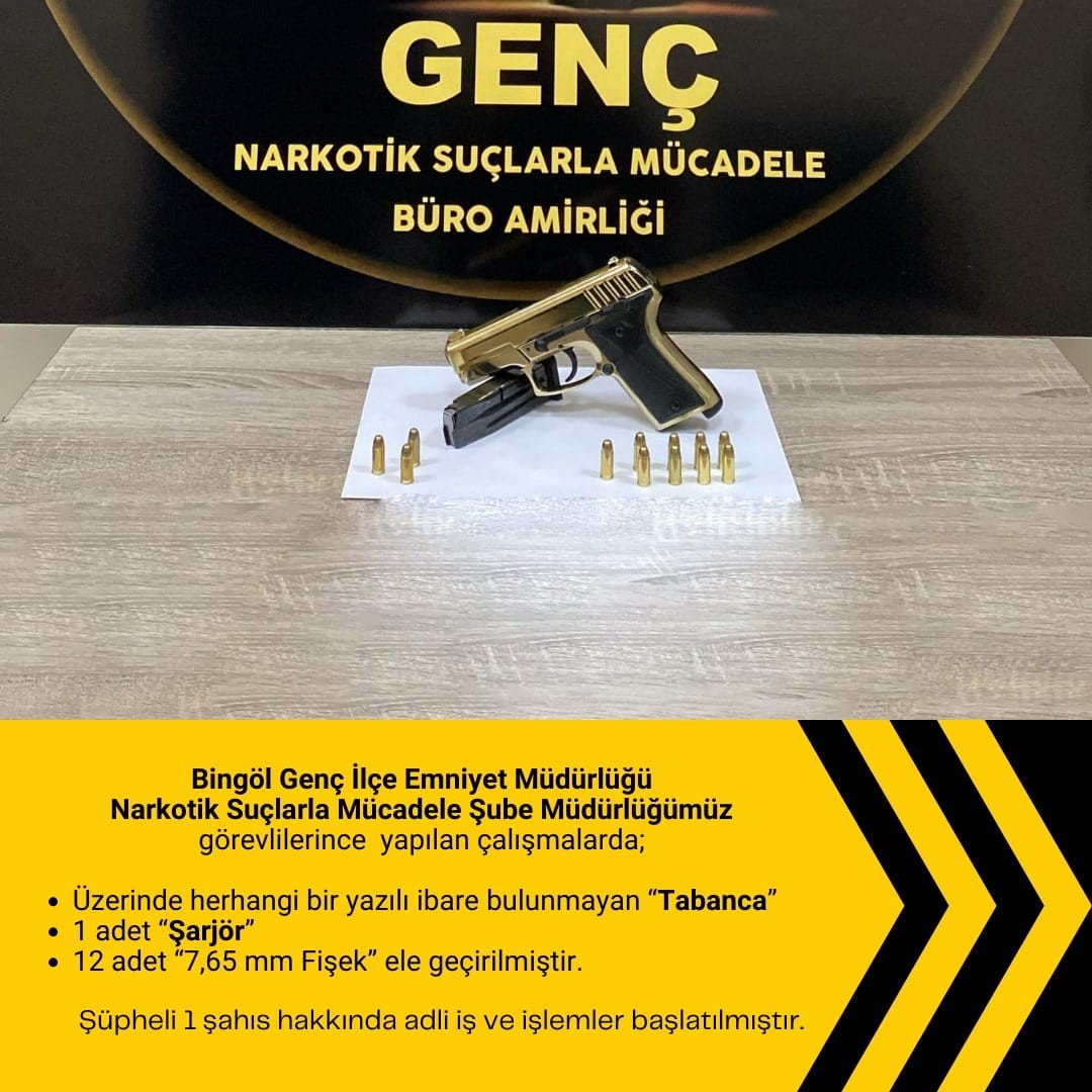 Bingöl’de tabanca ele geçirildi
?v=1