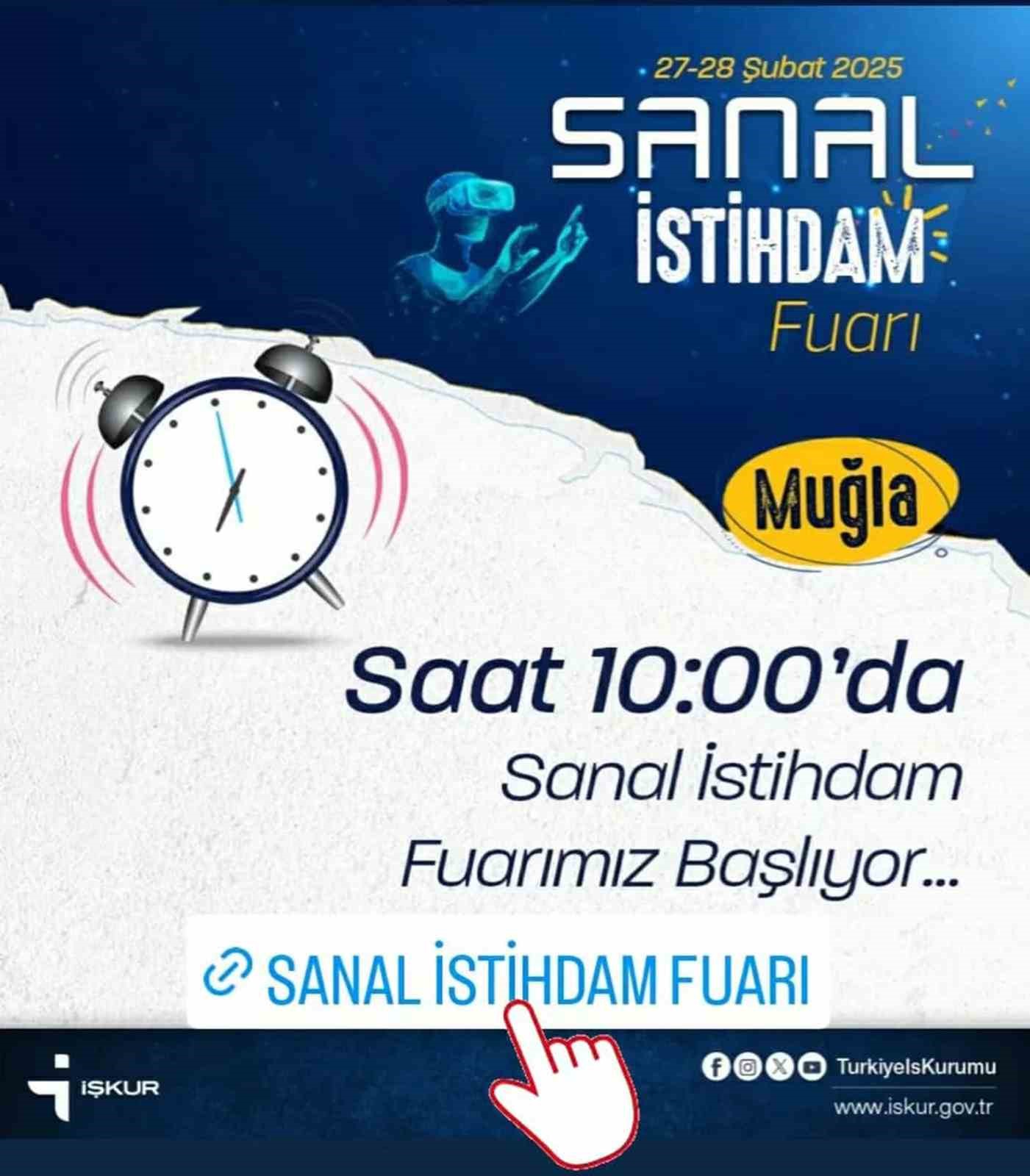 Muğla İŞKUR, Sanal İstihdam Fuarında işverenle iş arayanları bir araya getiriyor
?v=1