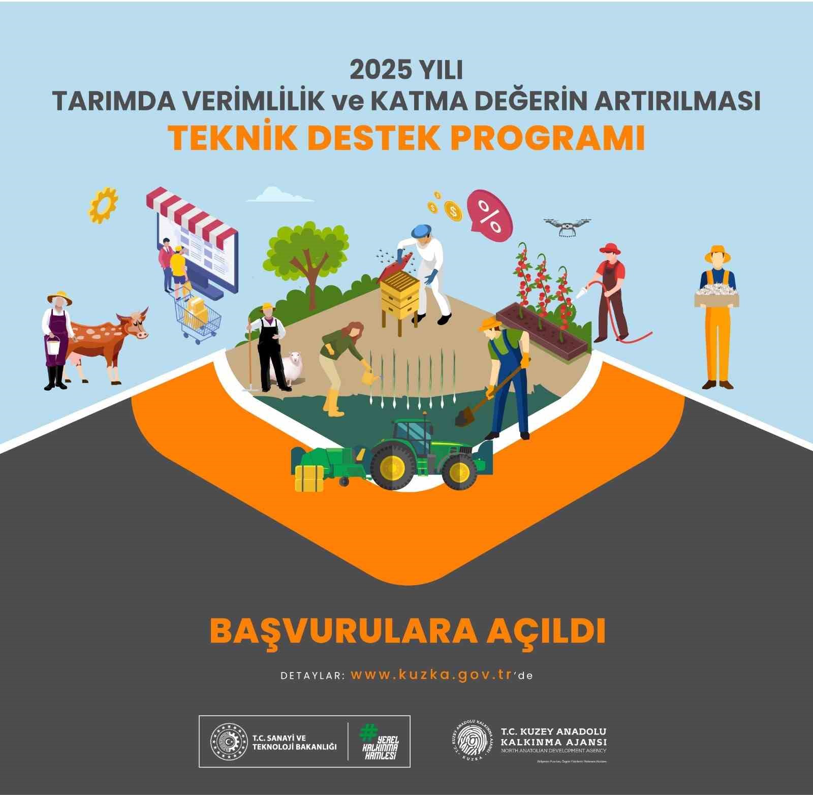 2025 yılı Tarımda Verimlilik ve Katma Değerin Artırılması Teknik Destek Programı başvuruya açıldı
?v=1