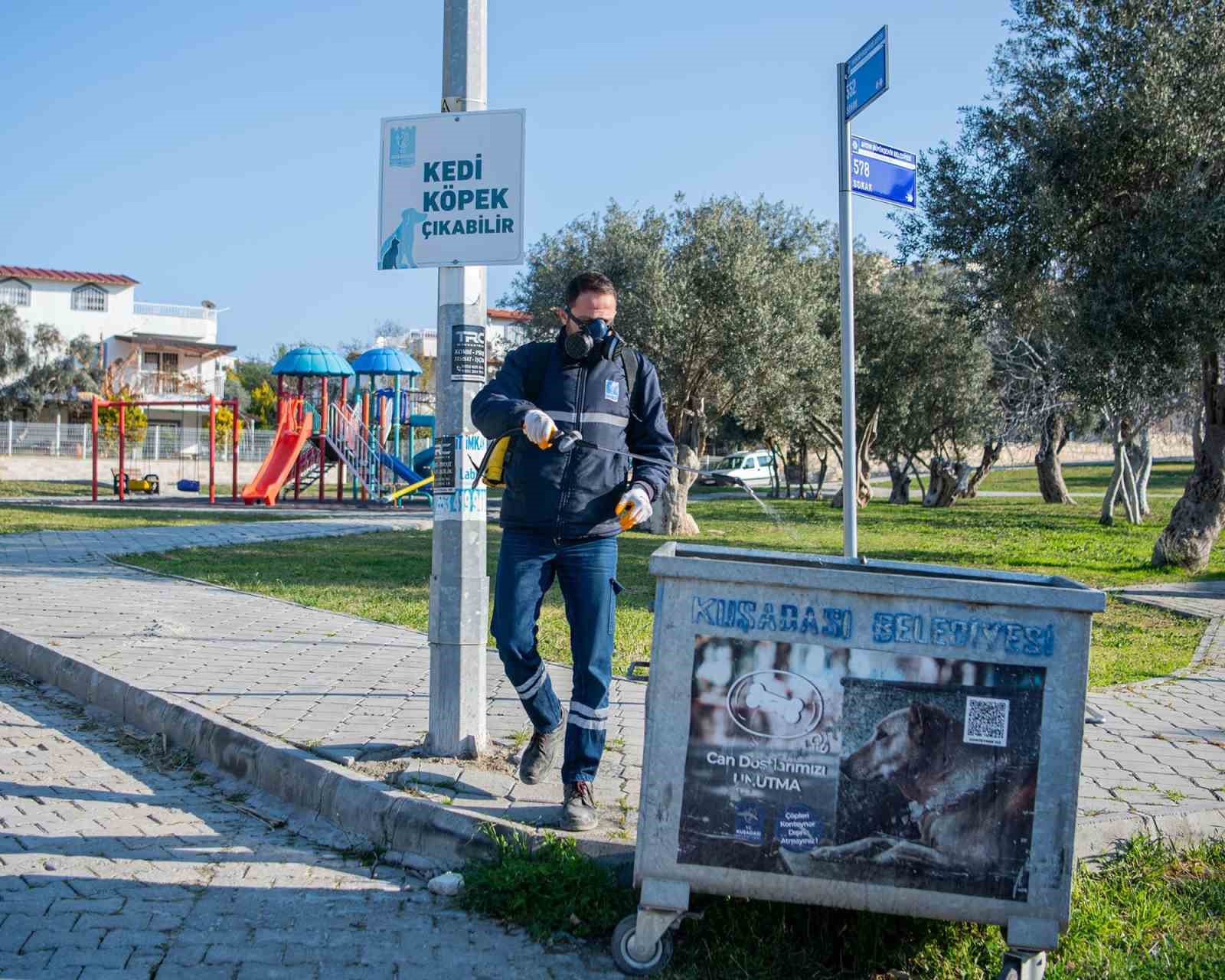 Kuşadası’nda Kadınlar Denizi Mahallesi’de detaylı temizlik çalışması
?v=1