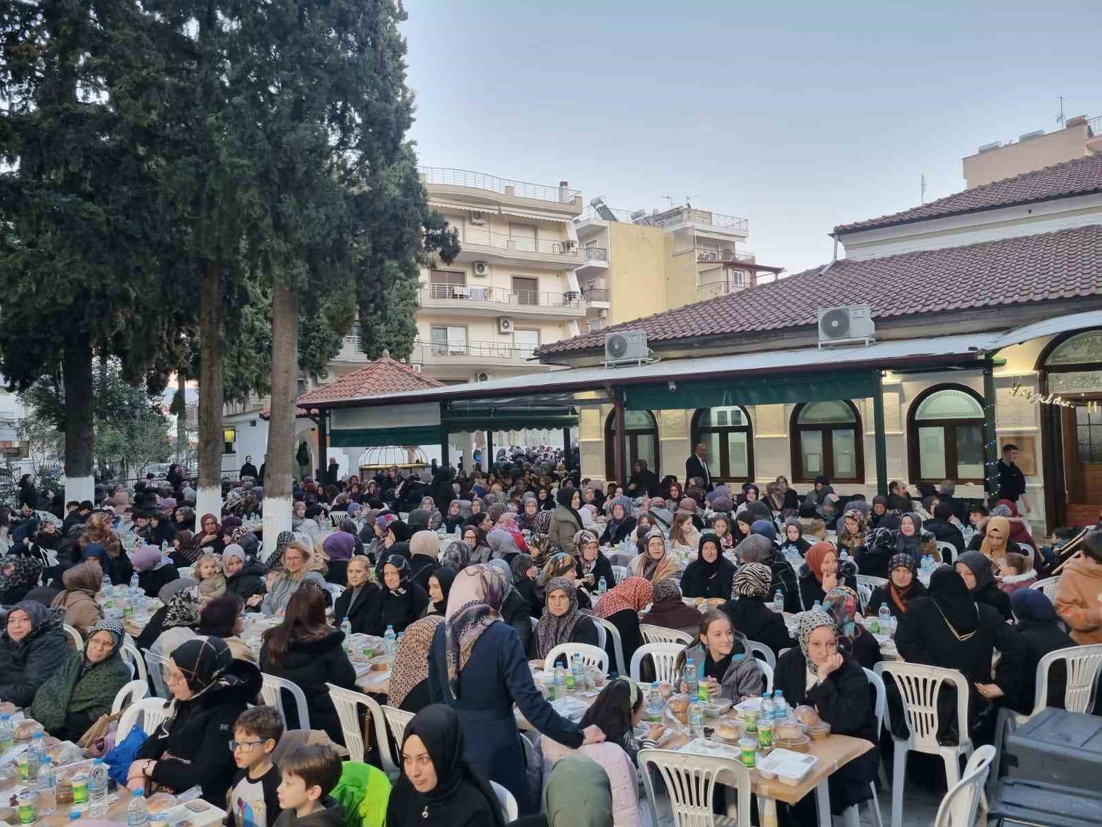 İskeçe’de kardeşlik iftarı
