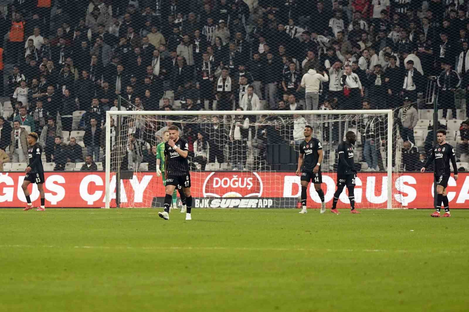 Beşiktaş’ın yenilmezlik serisi son buldu
