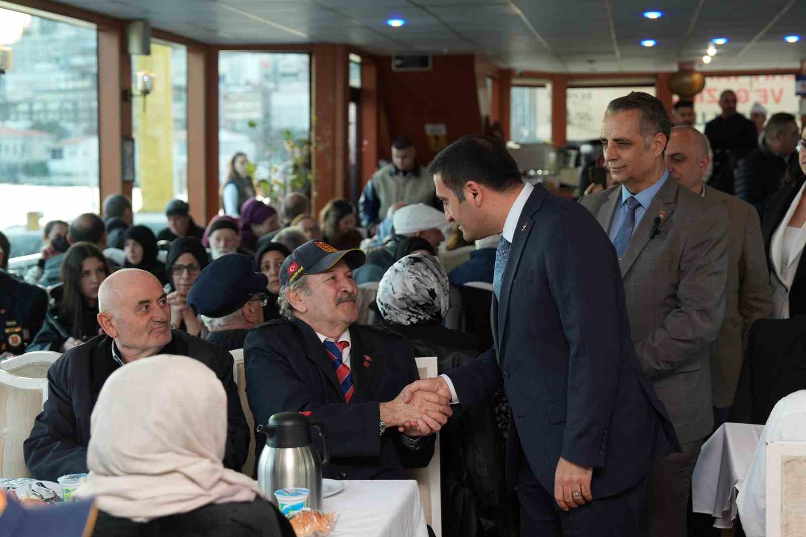 Boğaz’da şehit yakınları ve gaziler iftar yaptı
