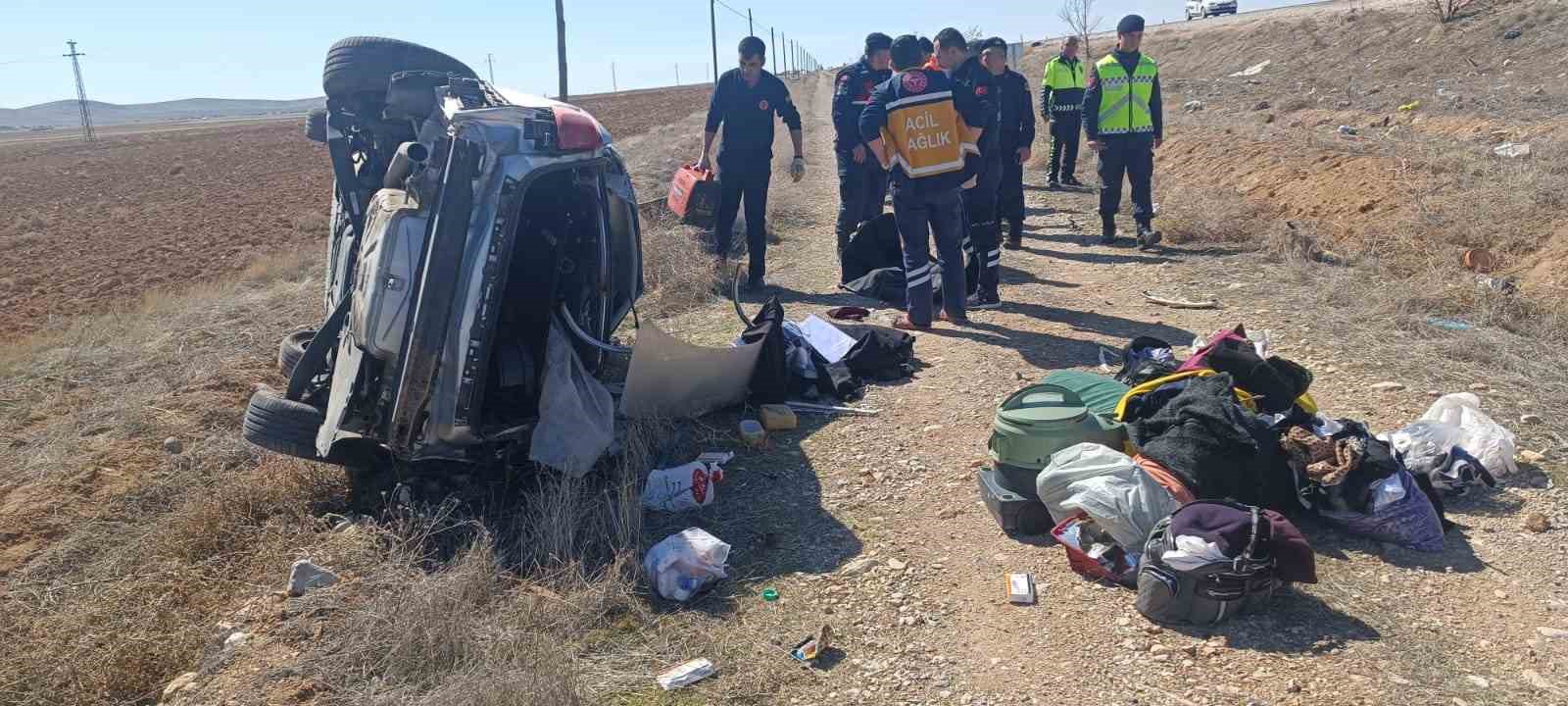 Karaman’da trafik kazası: 1 ölü, 1 yaralı
?v=1