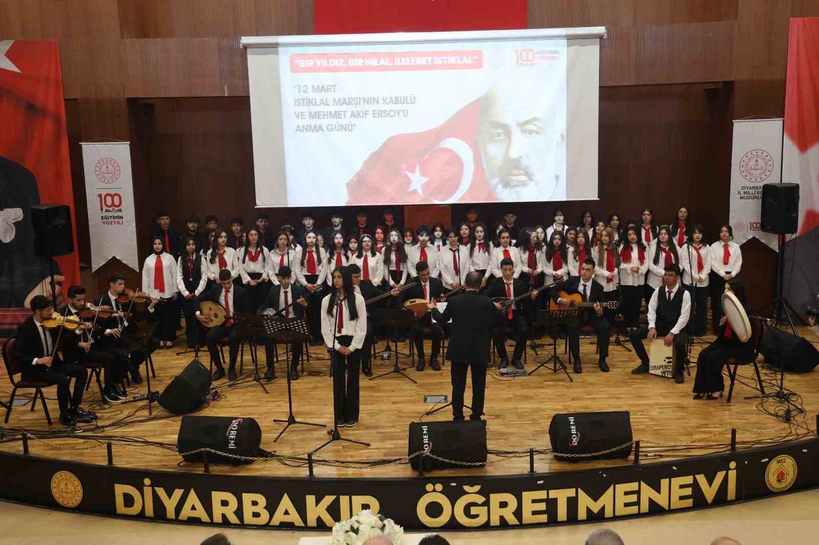 Diyarbakır’da İstiklal Marşı’nın Kabulü ve Mehmet Akif Ersoy’u Anma Günü coşkusu
?v=1