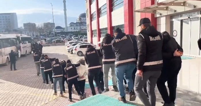 Malatya’da organize suç örgütüne yönelik operasyonda 44 tutuklama
