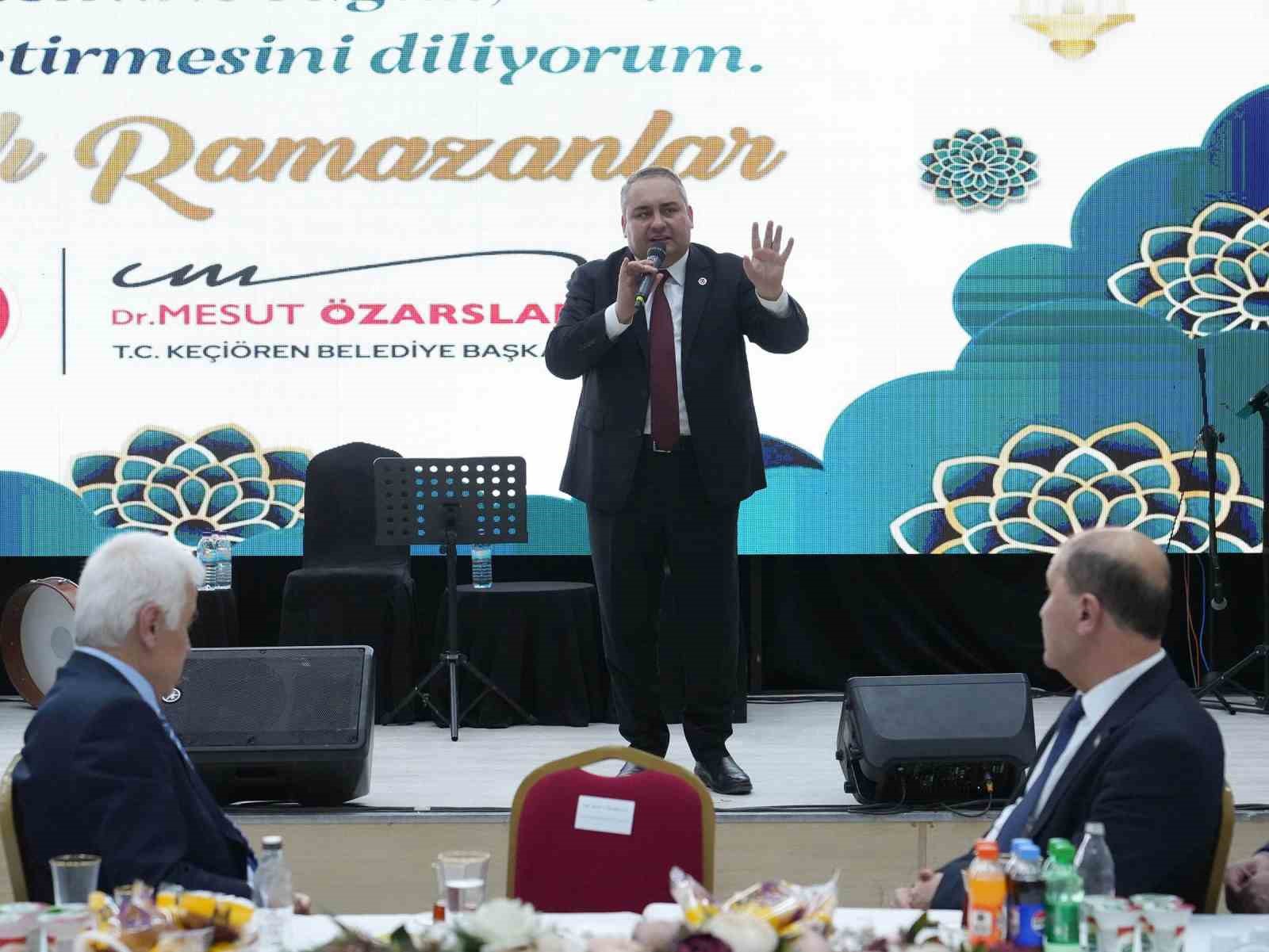 Çorumlular Keçiören’de iftar sofrasında buluştu
