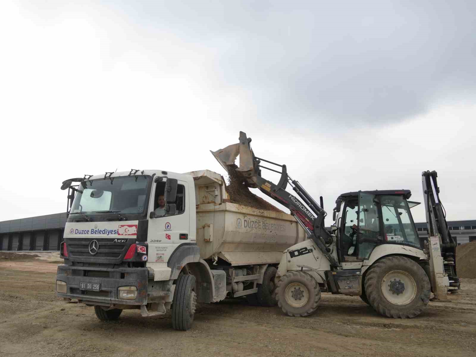 164 Dükkan için çalışmalar başladı
