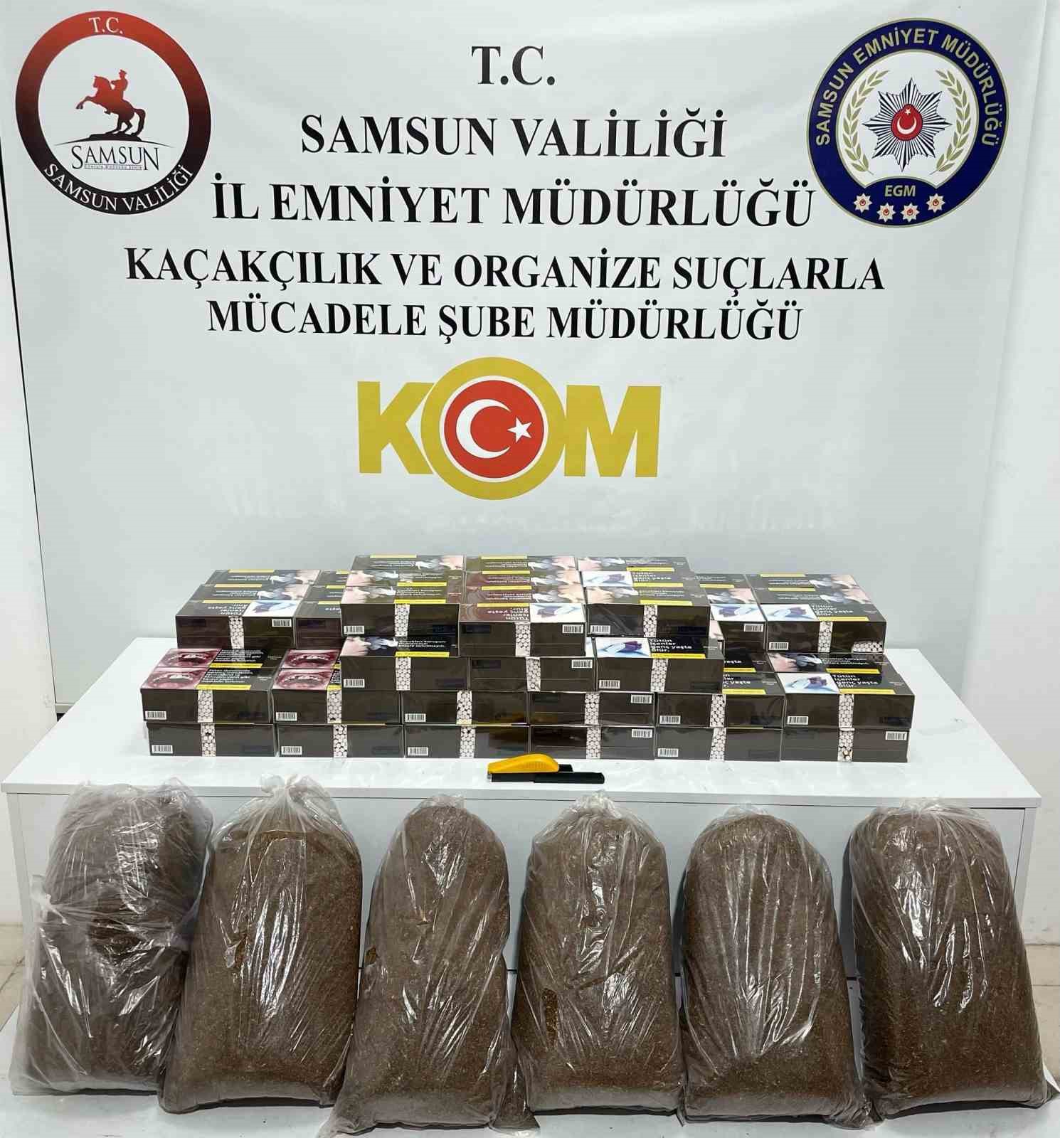 Samsun’da kaçak tütün ve makaron operasyonu
?v=1