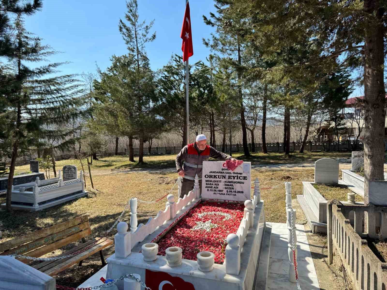 Ordu’da şehit mezarlarında bakım çalışmaları yapıldı
?v=1