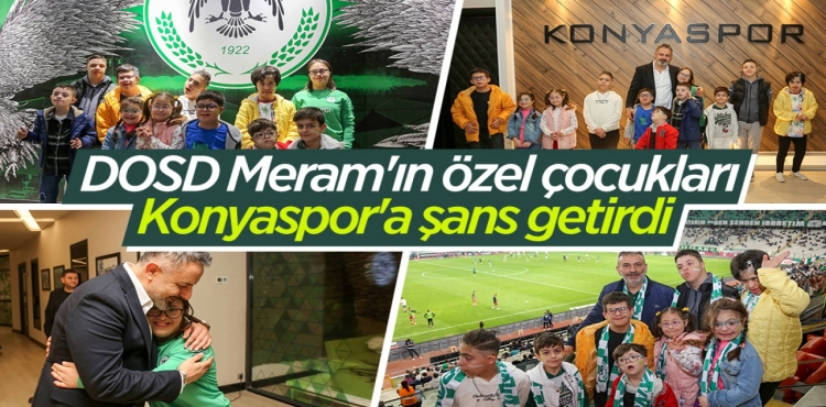 DOSD Meram'ın özel çocukları Konyaspor'a Şans Getirdi?v=1