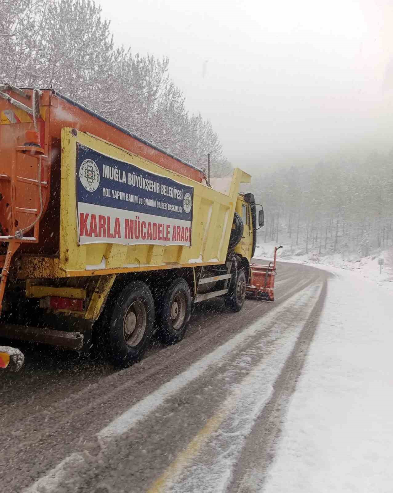 Muğla Büyükşehir ekiplerinden kar mücadelesi
?v=1